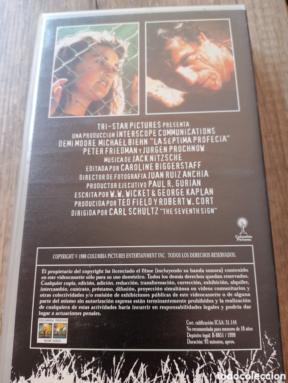 Series de TV: VHS pelicula La Septima Profecia - Foto 2