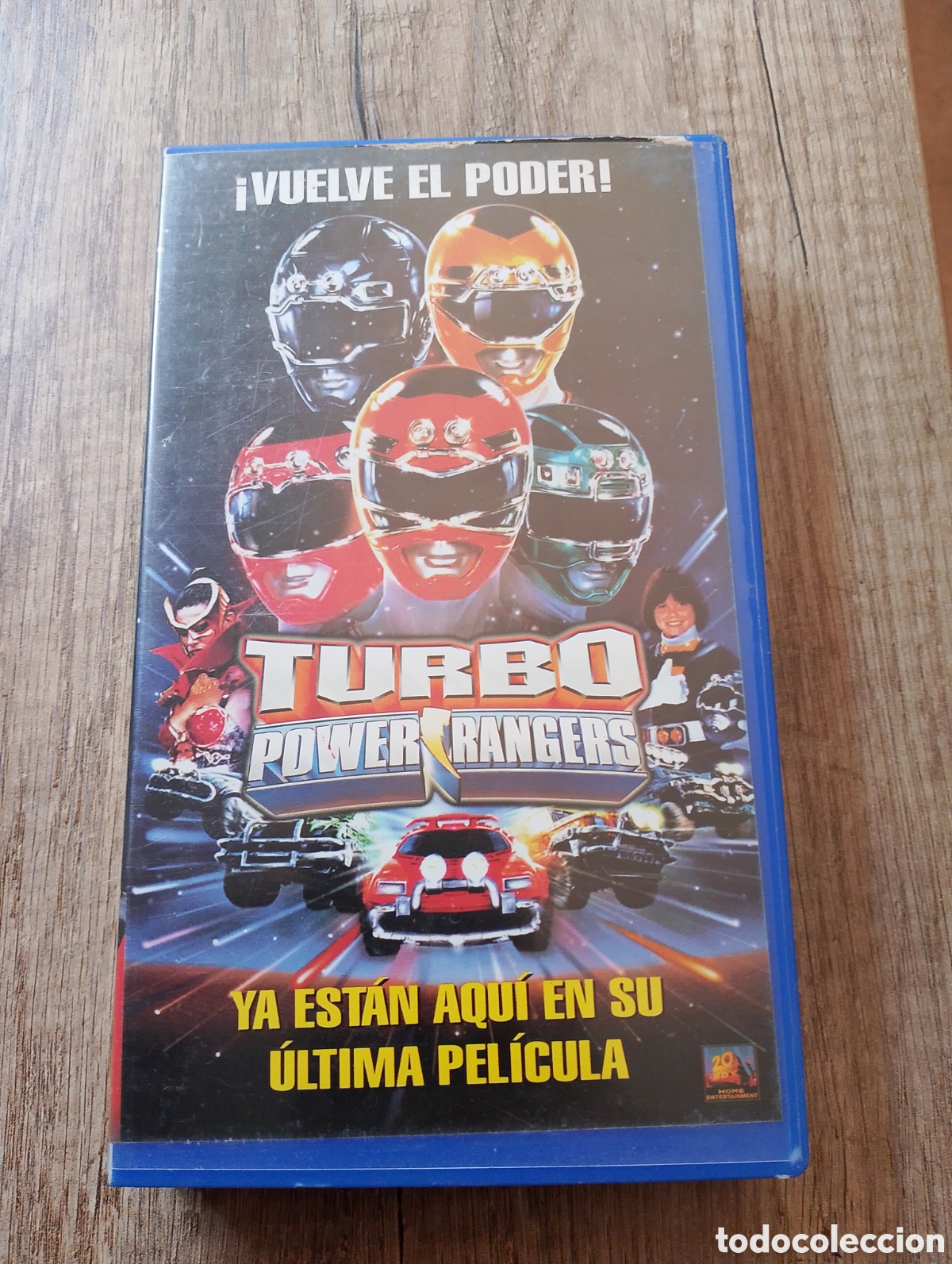 Series de TV: VHS pelicula Turbo Power Ragers - Foto 1