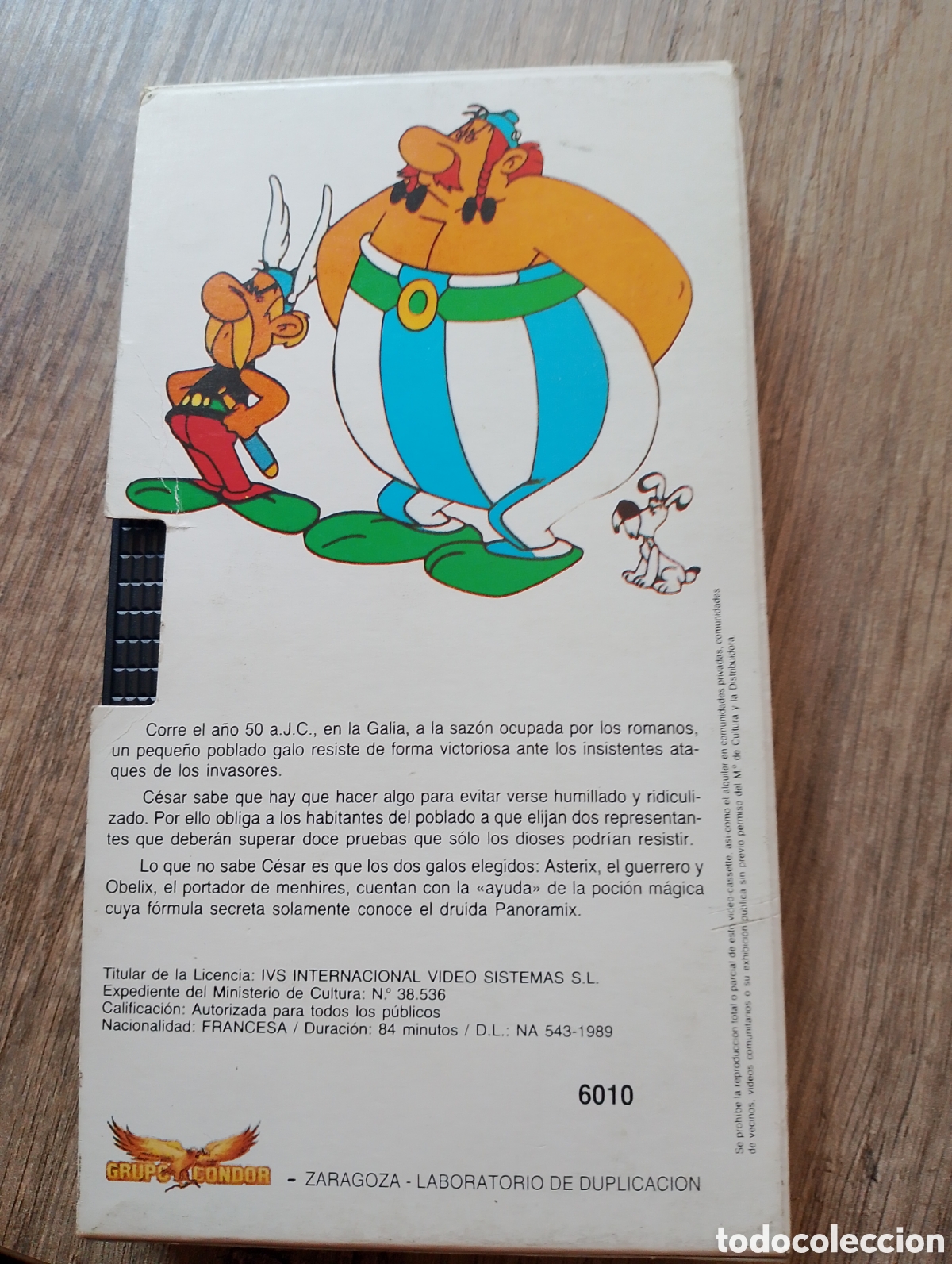 Series de TV: VHS pelicula Asterix las doce pruebas - Foto 2