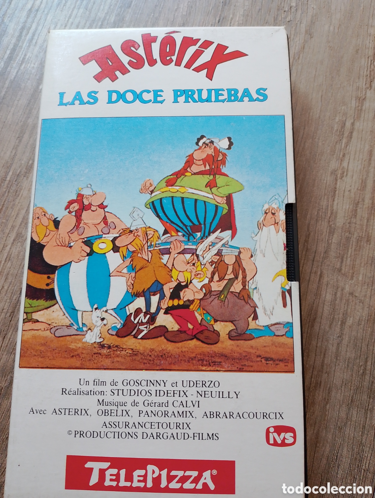 Series de TV: VHS pelicula Asterix las doce pruebas - Foto 1