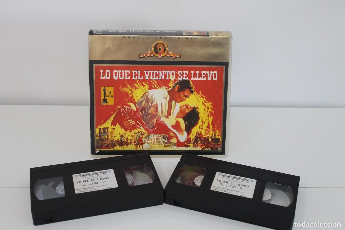 Series de TV: LO QUE EL VIENTO SE LLEVO DOBLE VHS - Foto 1
