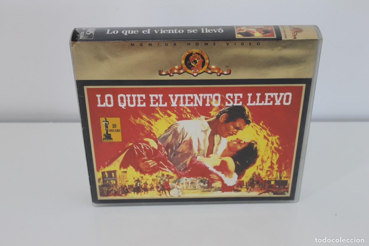 Series de TV: LO QUE EL VIENTO SE LLEVO DOBLE VHS - Foto 3