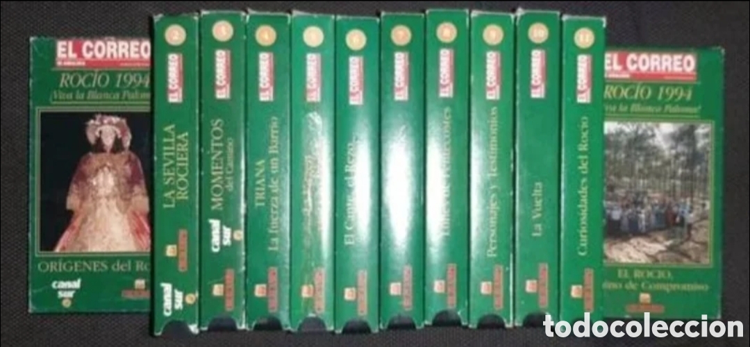 Series de TV: Colecci&oacute;n &rdquo;el Roc&iacute;o&rdquo; del a&ntilde;o 1994 en VHS - Foto 1