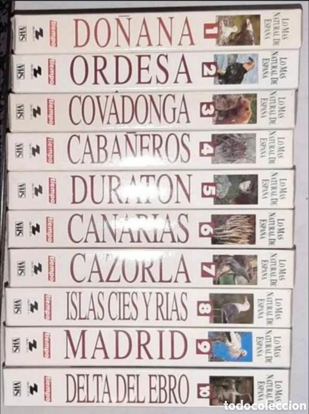Series de TV: Lo m&aacute;s natural de Espa&ntilde;a en VHS - Foto 1