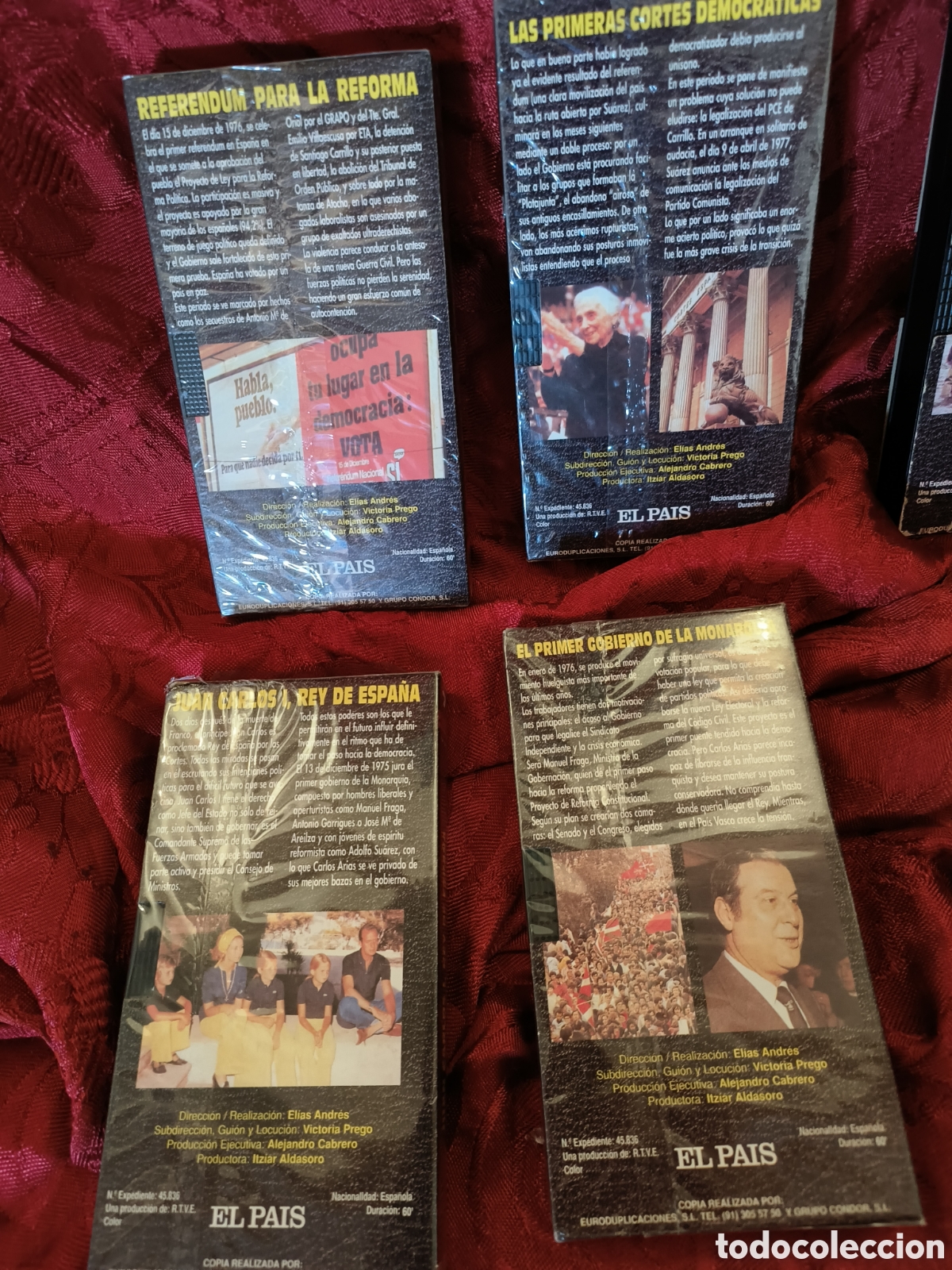 Series de TV: La Transici&oacute;n Espa&ntilde;ola. Vhs 1995 - Foto 7