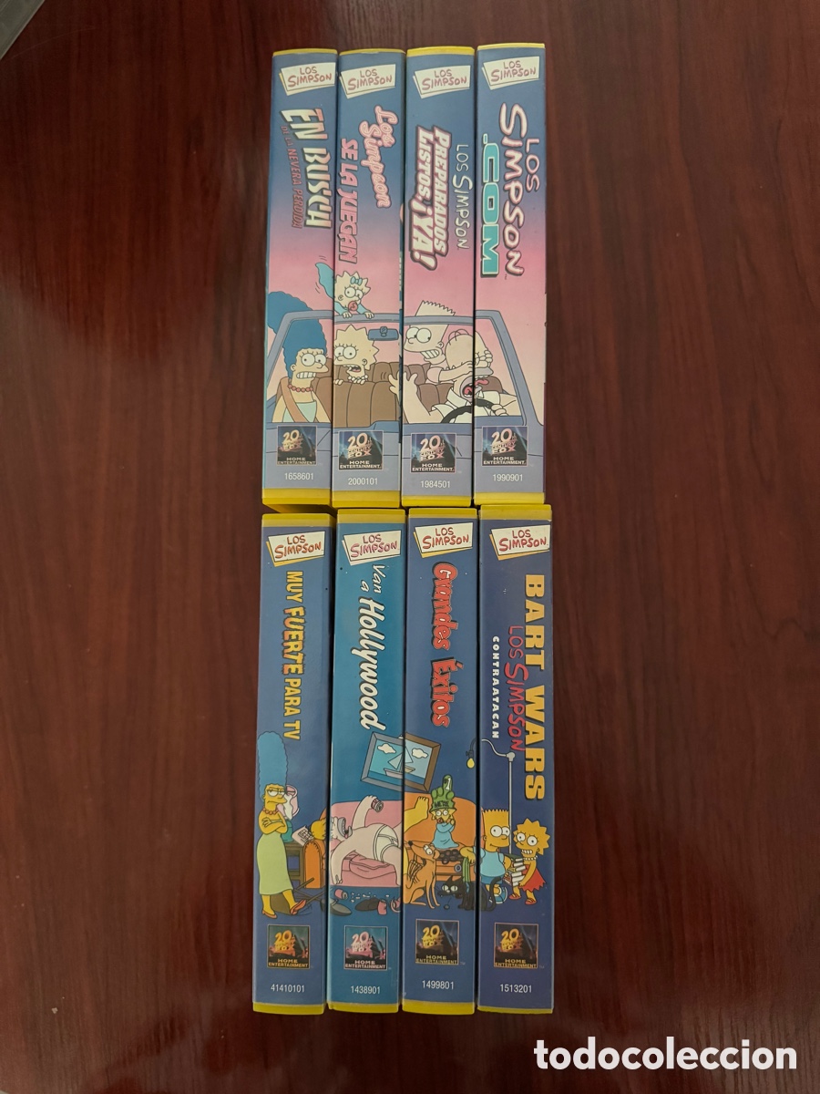 Series de TV: Lote 8 x vhs los simpsons - Foto 2