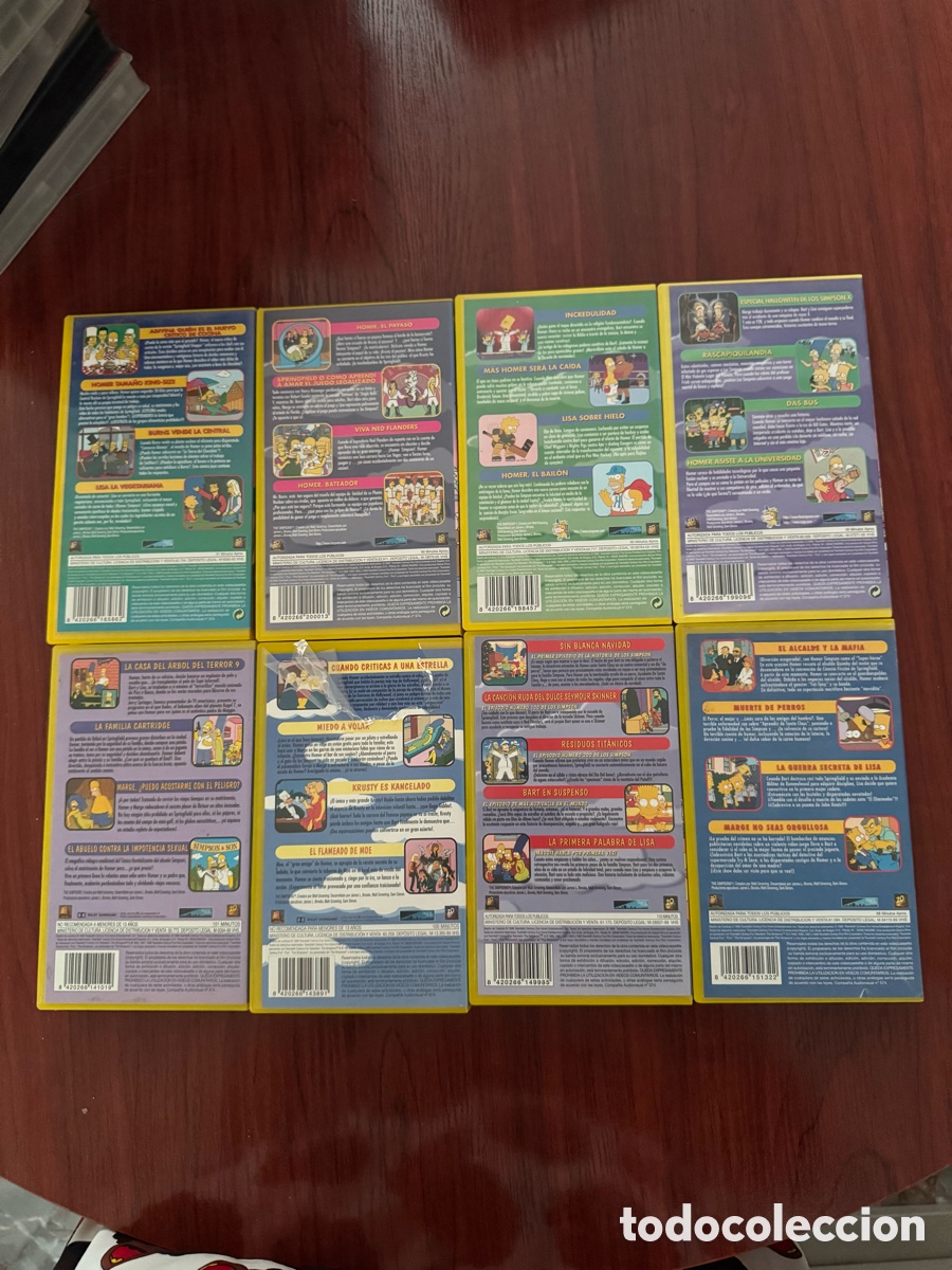 Series de TV: Lote 8 x vhs los simpsons - Foto 3