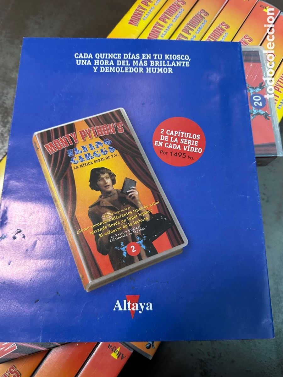 Series de TV: Monty Pythons Flying Circus (23xVHS) Completa - Foto 9