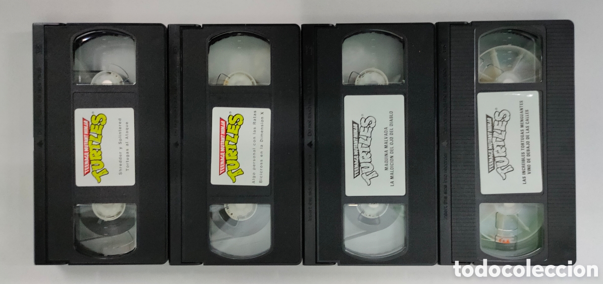 Series de TV: Lote de &rdquo;Las Tortugas Ninja&rdquo; (VHS PAL) - Foto 6