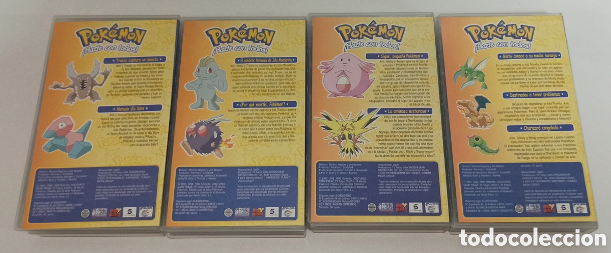 Series de TV: 13 VHS Pokemon serie - Foto 2