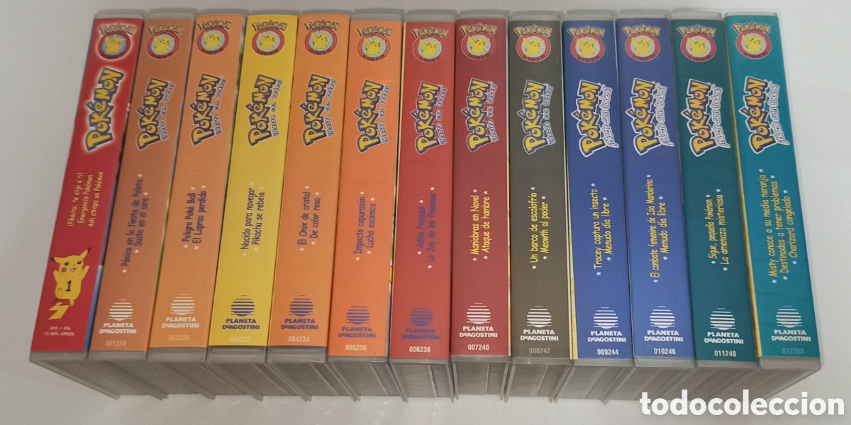 Series de TV: 13 VHS Pokemon serie - Foto 1