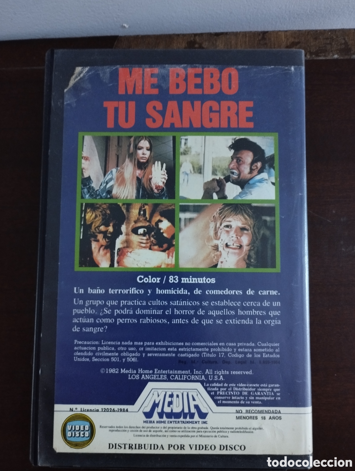 Series de TV: Me bebo t&uacute; sangre vhs terror - Foto 2