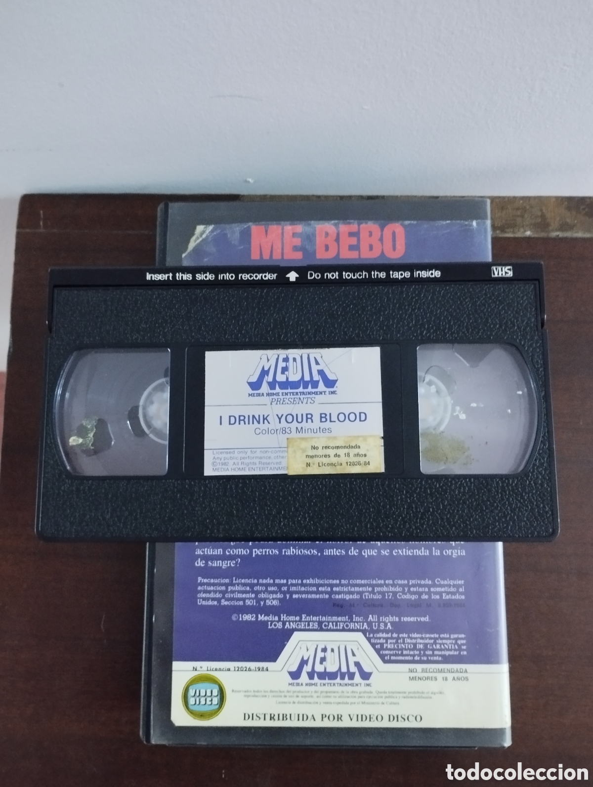 Series de TV: Me bebo t&uacute; sangre vhs terror - Foto 3