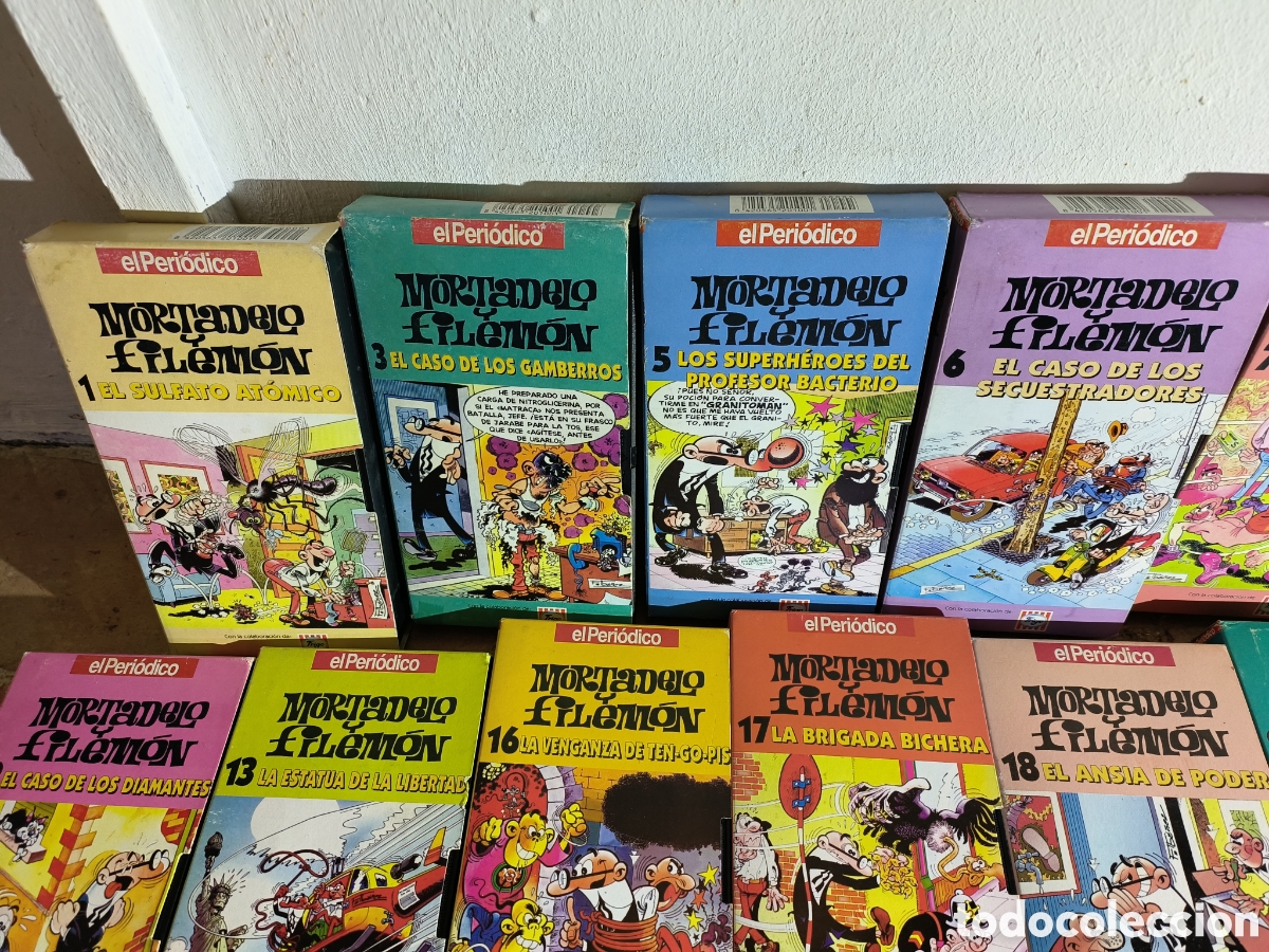 Series de TV: VHS Mortadelo y Filemon - Foto 2