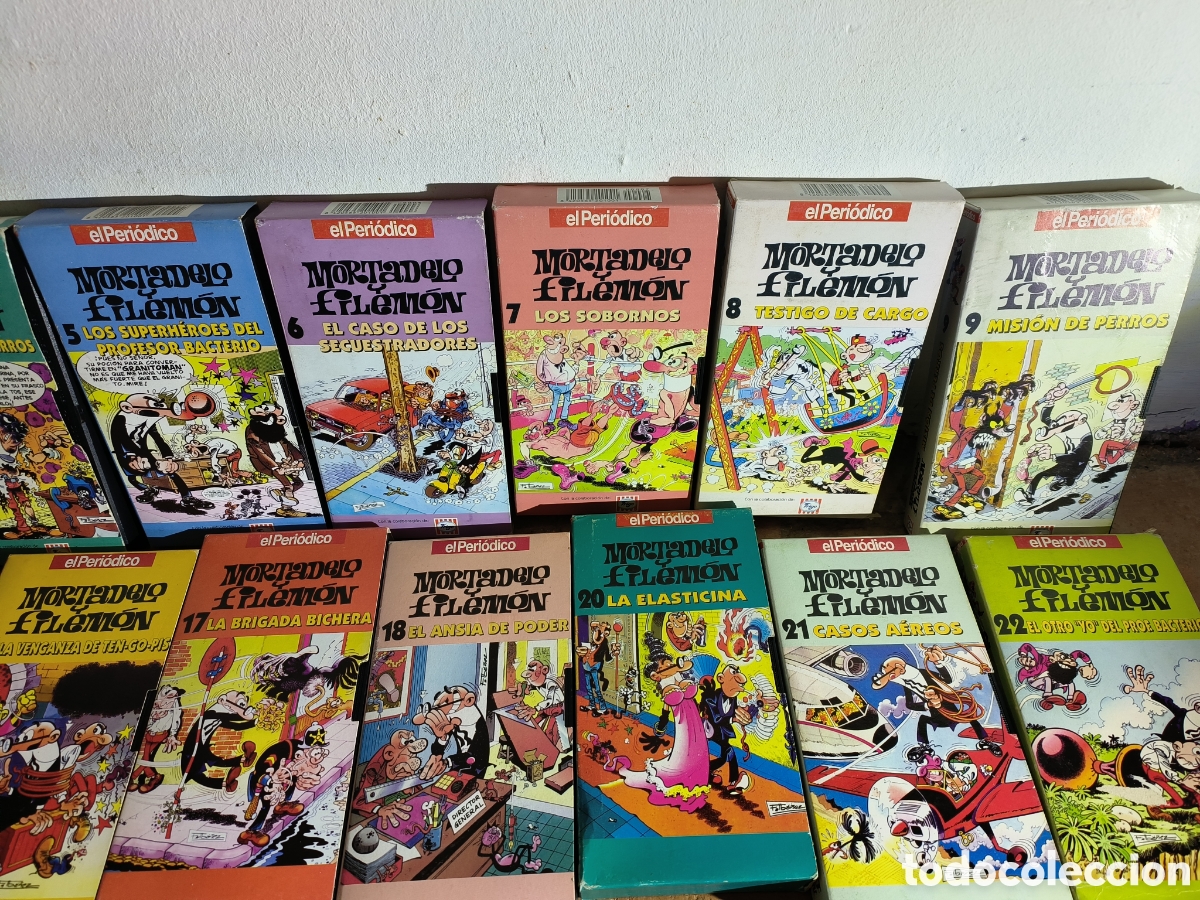 Series de TV: VHS Mortadelo y Filemon - Foto 3
