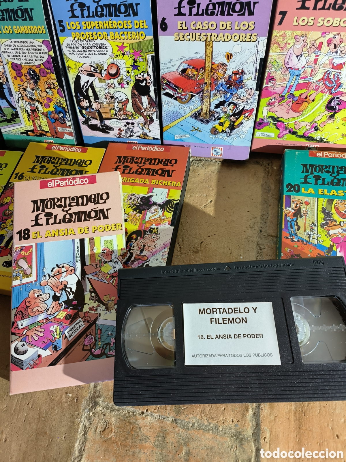 Series de TV: VHS Mortadelo y Filemon - Foto 7