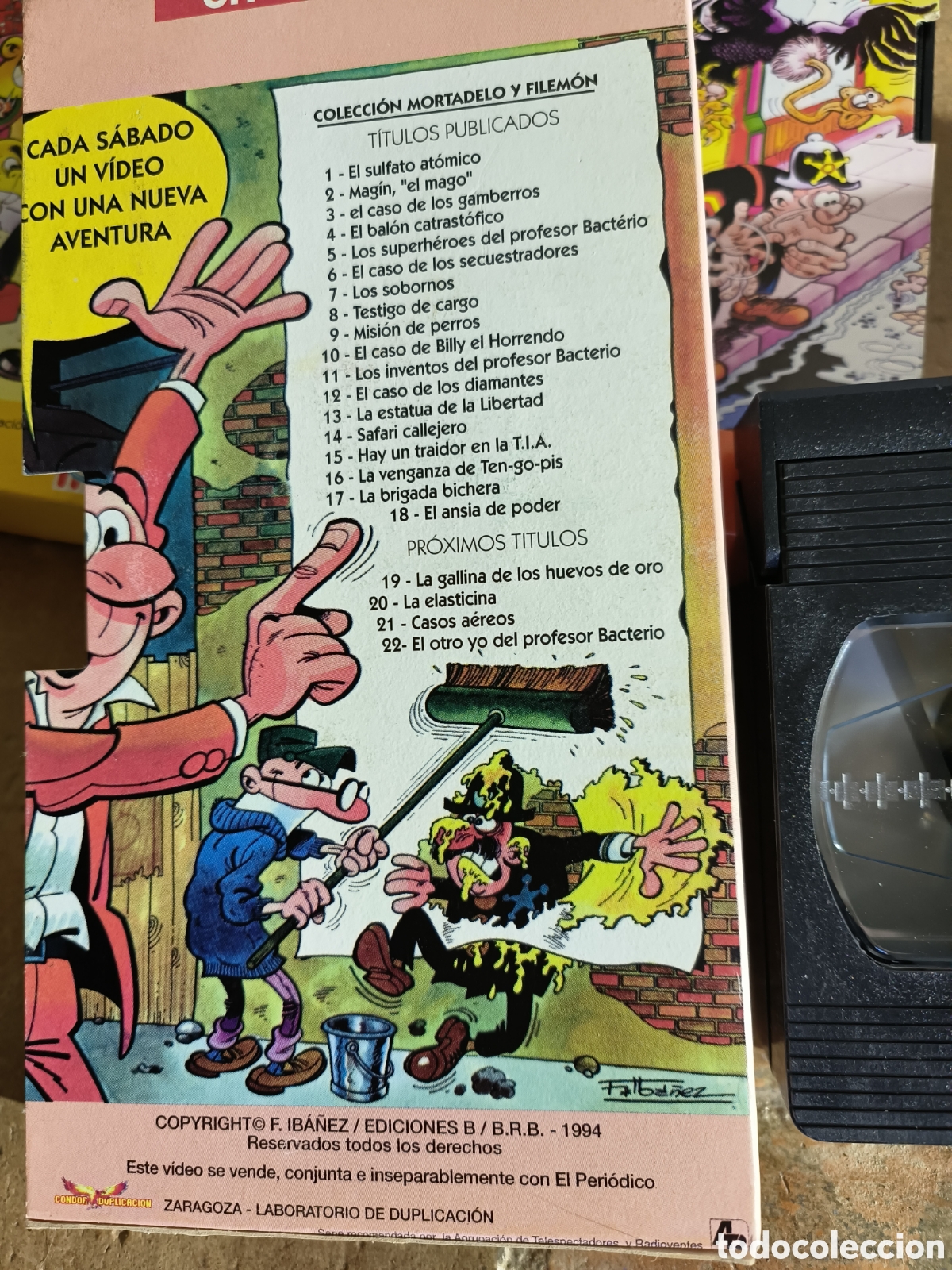 Series de TV: VHS Mortadelo y Filemon - Foto 8