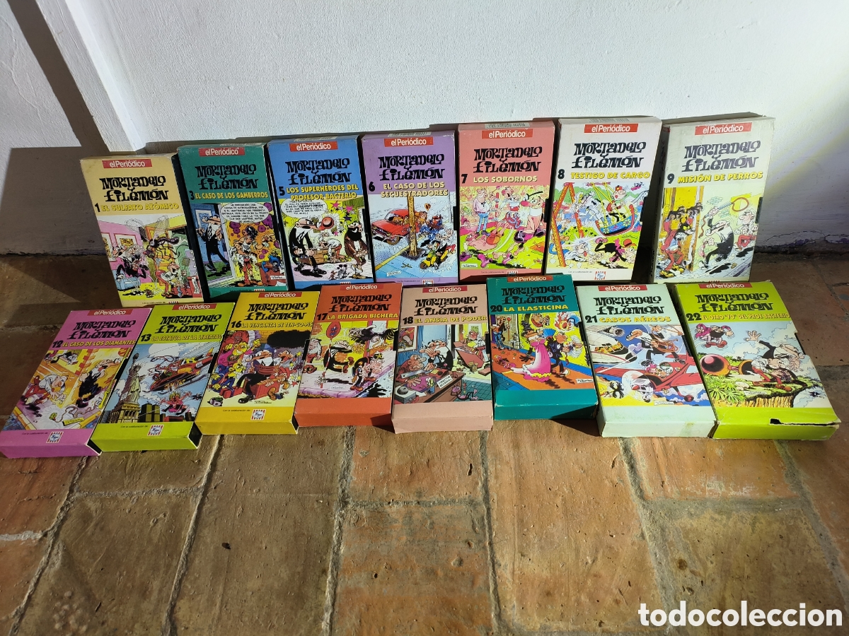 Series de TV: VHS Mortadelo y Filemon - Foto 1