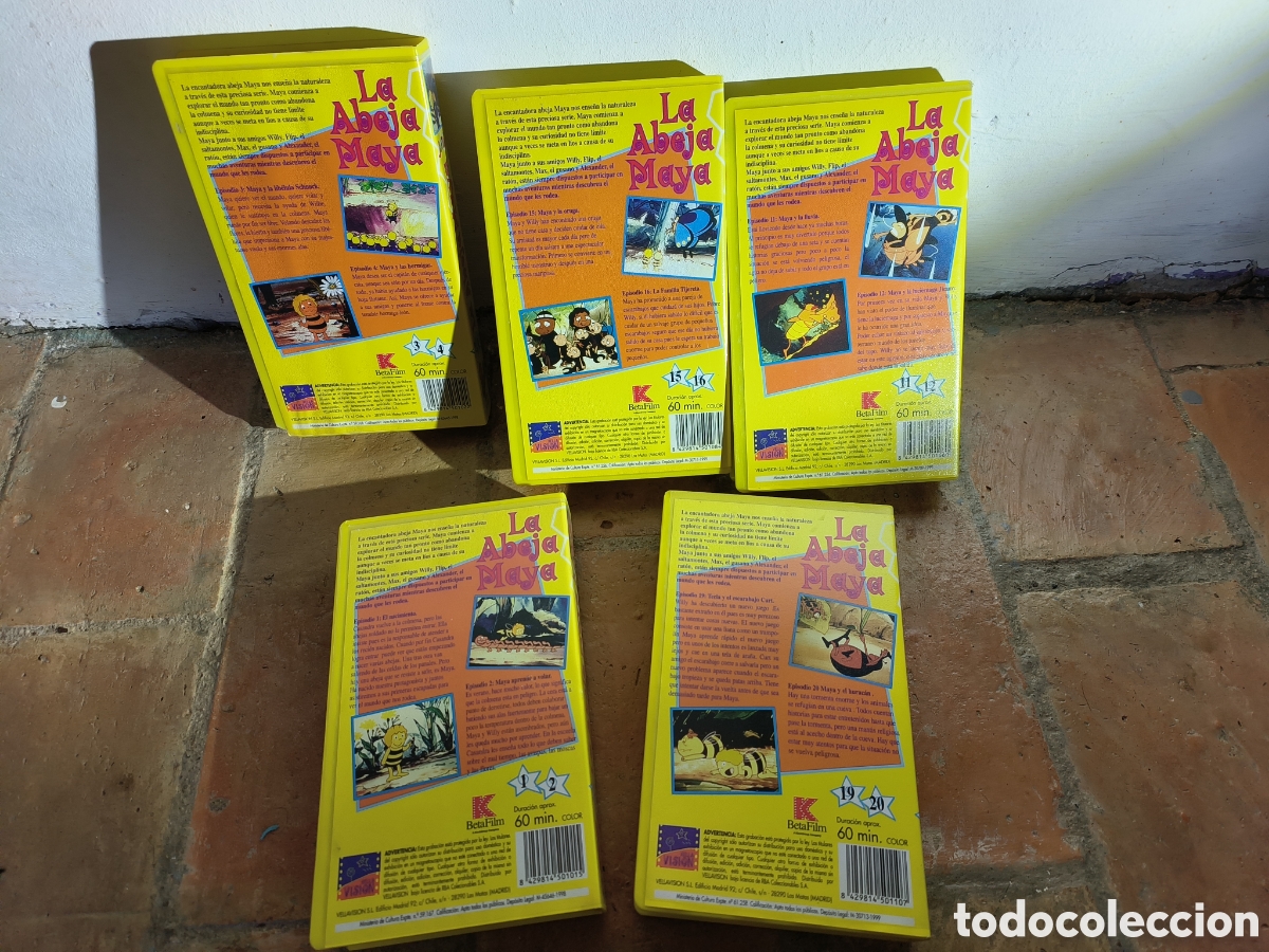 Series de TV: VHS La Abeja Maya. 1999 - Foto 2