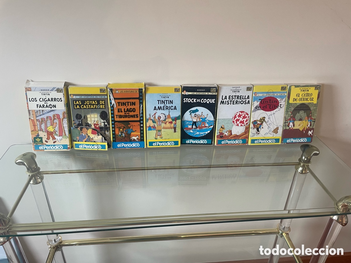 Series de TV: Colecci&oacute;n VHS de Tint&iacute;n - Foto 3