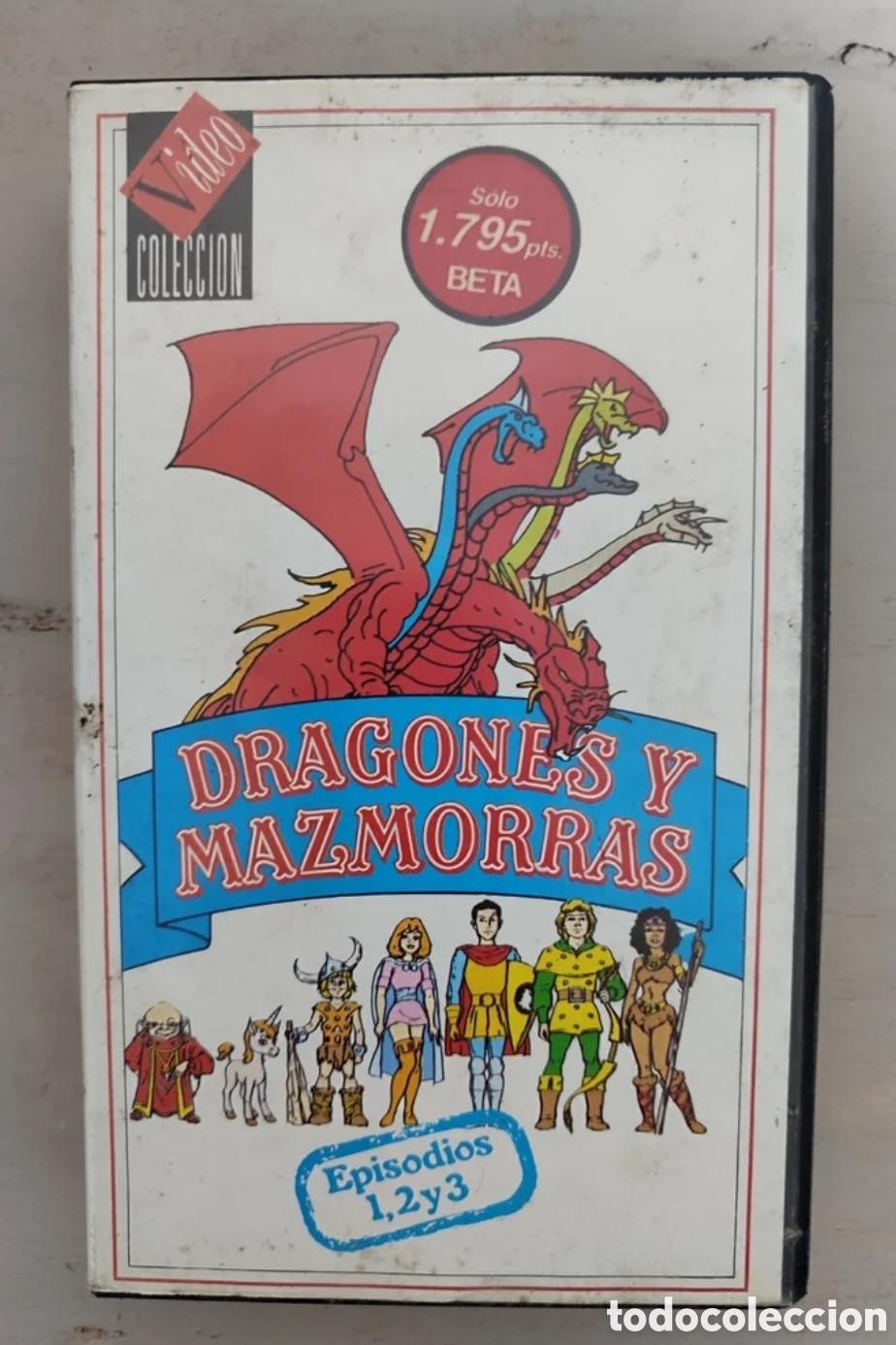 Series de TV: Dragones y mazmorras cinta beta 1, 2 y 3 primeros episodios