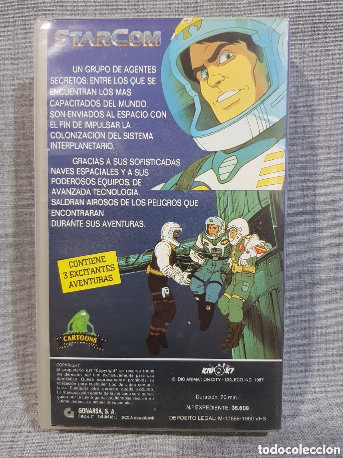 Series de TV: VHS STARCOM 1 Y 3 GONARSA STAR COM - Foto 4