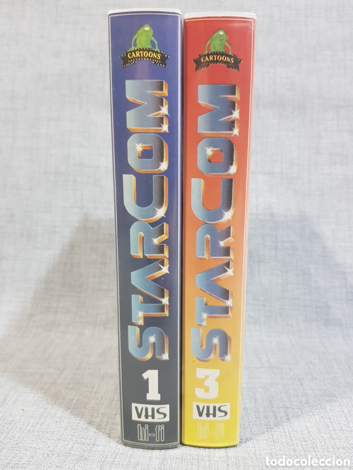 Series de TV: VHS STARCOM 1 Y 3 GONARSA STAR COM - Foto 2