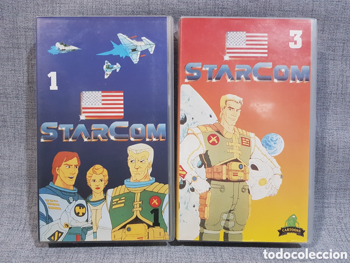 Series de TV: VHS STARCOM 1 Y 3 GONARSA STAR COM - Foto 1