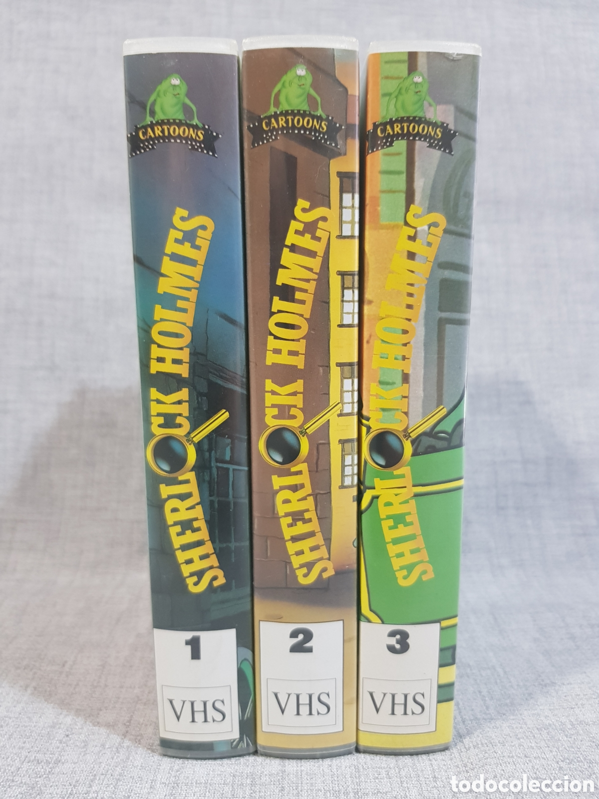 Series de TV: VHS SHERLOCK HOLMES 1 - 2 - 3 GONARSA - Foto 2
