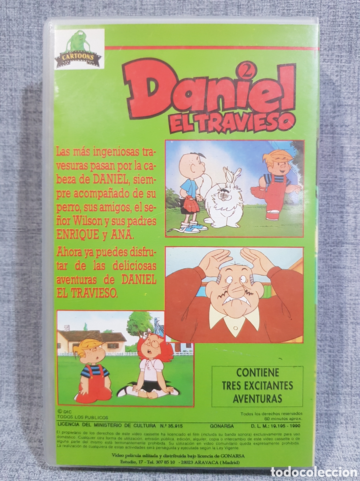 Series de TV: VHS DANIEL EL TRAVIESO 1 - 2 - 3 GONARSA - Foto 8