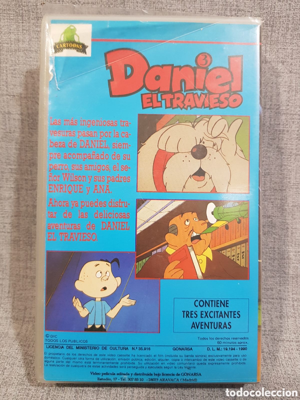 Series de TV: VHS DANIEL EL TRAVIESO 1 - 2 - 3 GONARSA - Foto 12