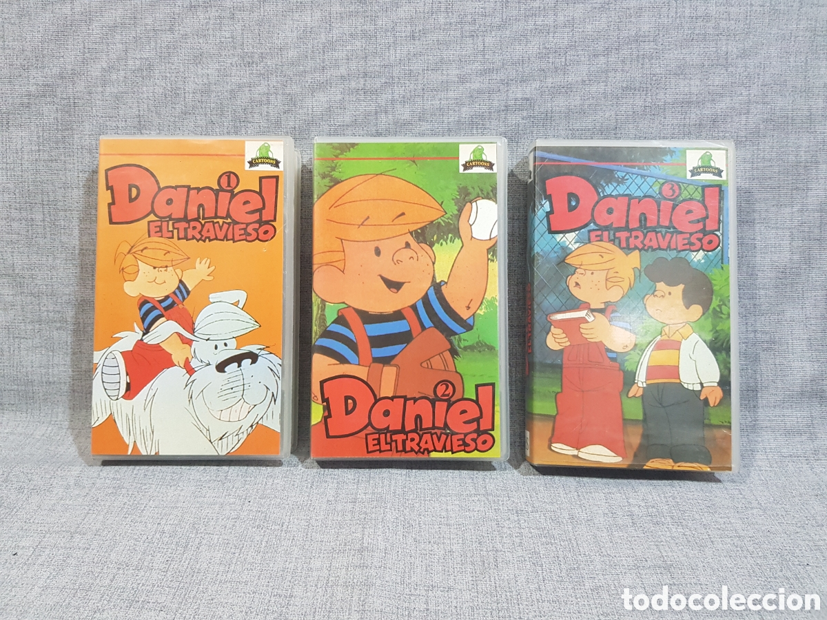 Series de TV: VHS DANIEL EL TRAVIESO 1 - 2 - 3 GONARSA - Foto 1