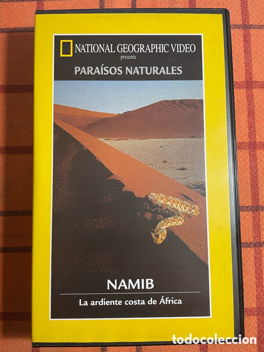 Series de TV: National Geographic - Para&iacute;sos Naturales: Namib - La ardiente costa de &Aacute;frica - VHS Original