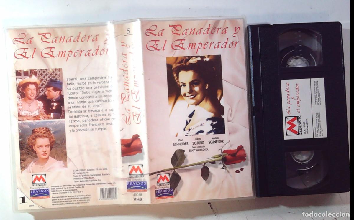 Series de TV: VHS ROMY SCHNEIDER SISI SISSI LA PANADERA Y EL EMPERADOR
