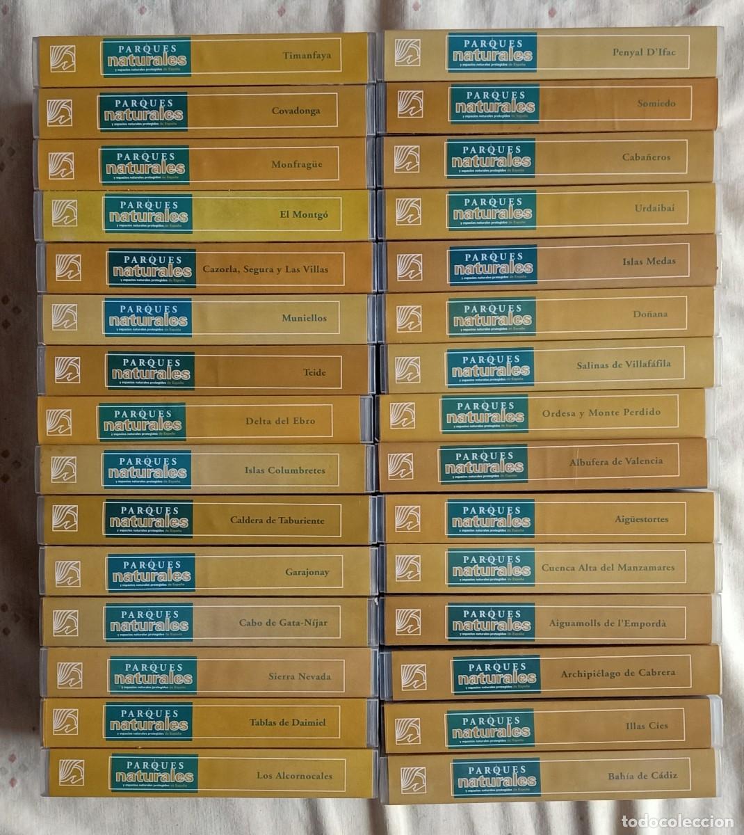 Series de TV: PARQUES NATURALES.VHS.ESPACIOS PROTEGIDOS.SERIE COMPLETA.1997.SALVAT.NATURALEZA.SERIE TV