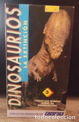 Series de TV: VHS - DINOSAURIOS - N&ordm; 3 - LA EXTINCI&Oacute;N - TEORIAS SOBRE SU DESAPARICI&Oacute;N - CONOCER