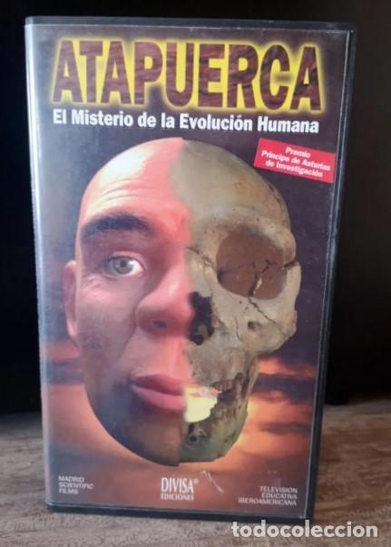 Series de TV: ATAPUERCA - VHS - MISTERIO EVOLUCION HUMANA - EDICIONES DIVISA