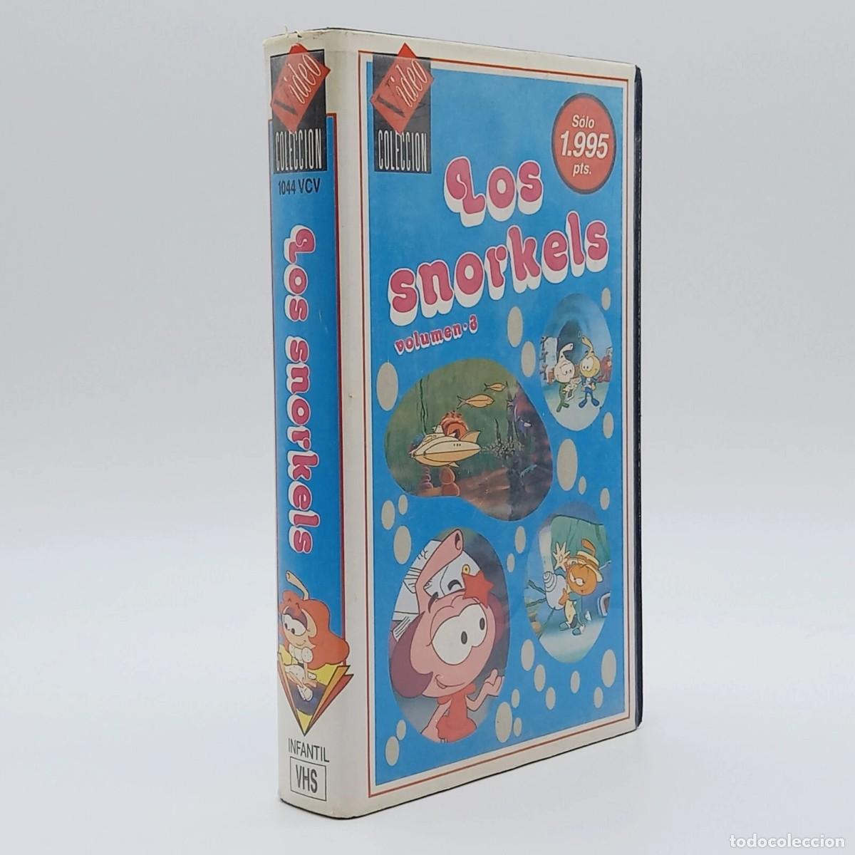 S&eacute;ries TV: VHS PAL Espa&ntilde;a Los Snorkels volumen 3 ed. Espa&ntilde;ola varios episodios ORIGINAL 80s