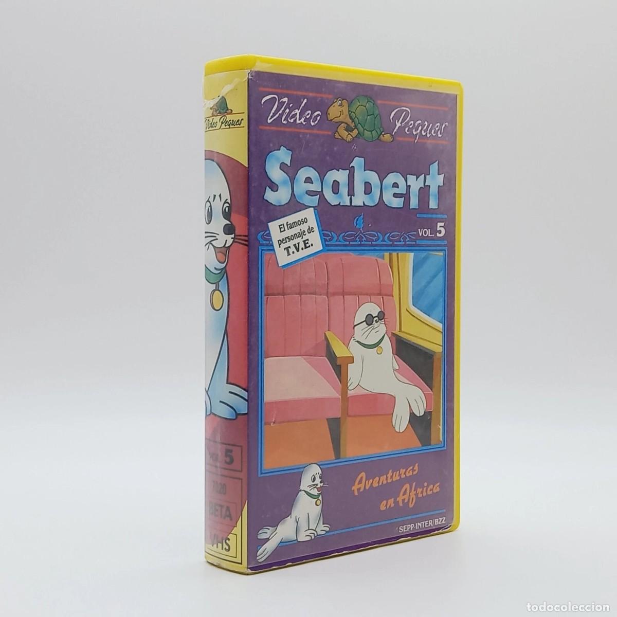 S&eacute;ries TV: VHS VIDEO PAL Espa&ntilde;a Seabert vol 5 castellano vintage original Dibujos TV 80s