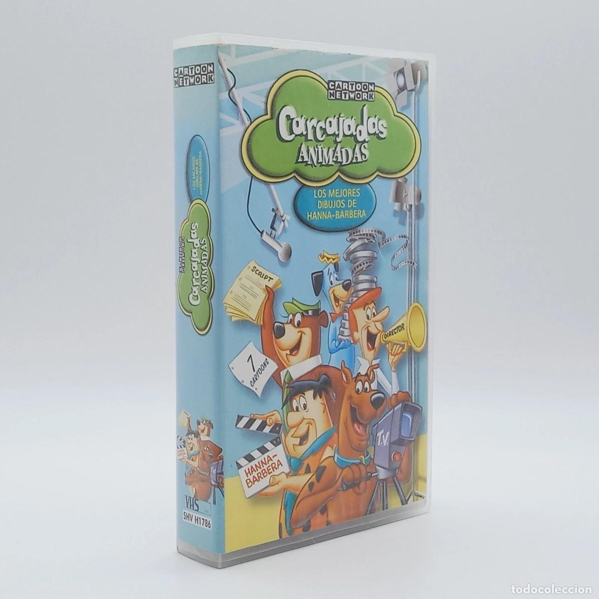 Fernsehserien: VHS VIDEO PAL Espa&ntilde;a Hanna Barbera CARCAJADAS ANIMADAS cartoon network 2002