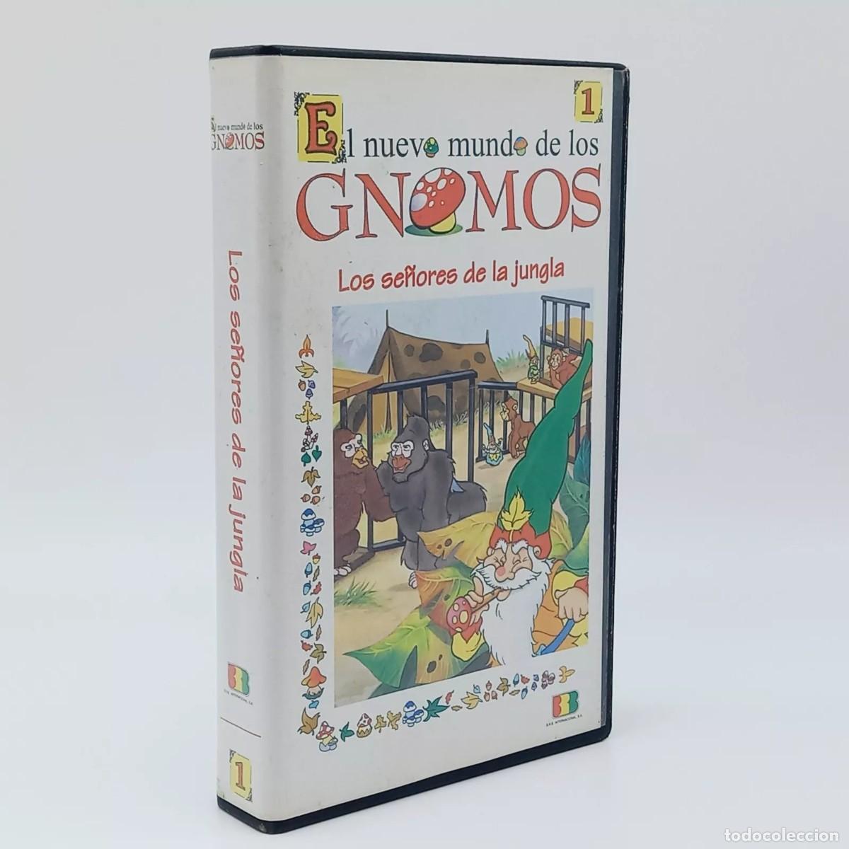 Fernsehserien: VHS Pel&iacute;cula PAL Espa&ntilde;a El mundo nuevo de los Gnomos 1996 en castellano