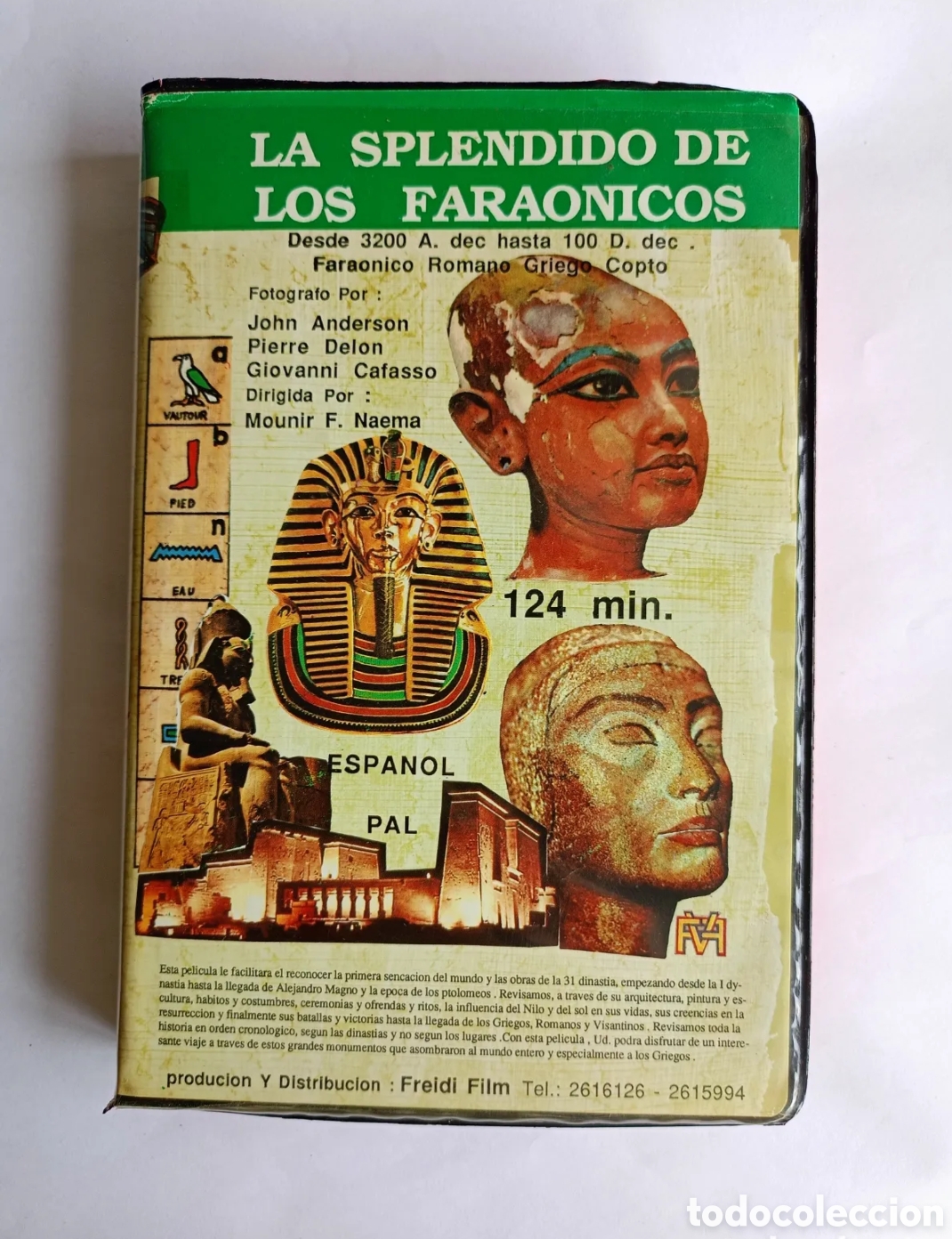 Fernsehserien: EL ESPLENDOR DE LOS FARAONES - Dir. Mounir F. Nuayma - VHS