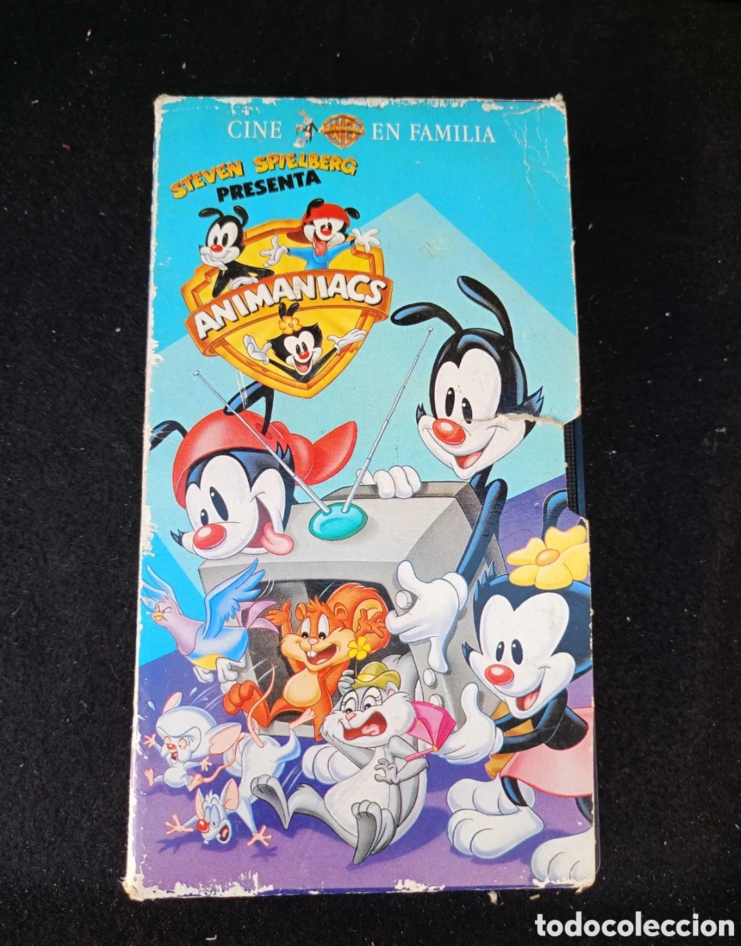 Series de TV: VHS, Steven Spielberg presenta: vol. 5 Animaniacos. Warner Bros - Galletas para Einstein y otros..