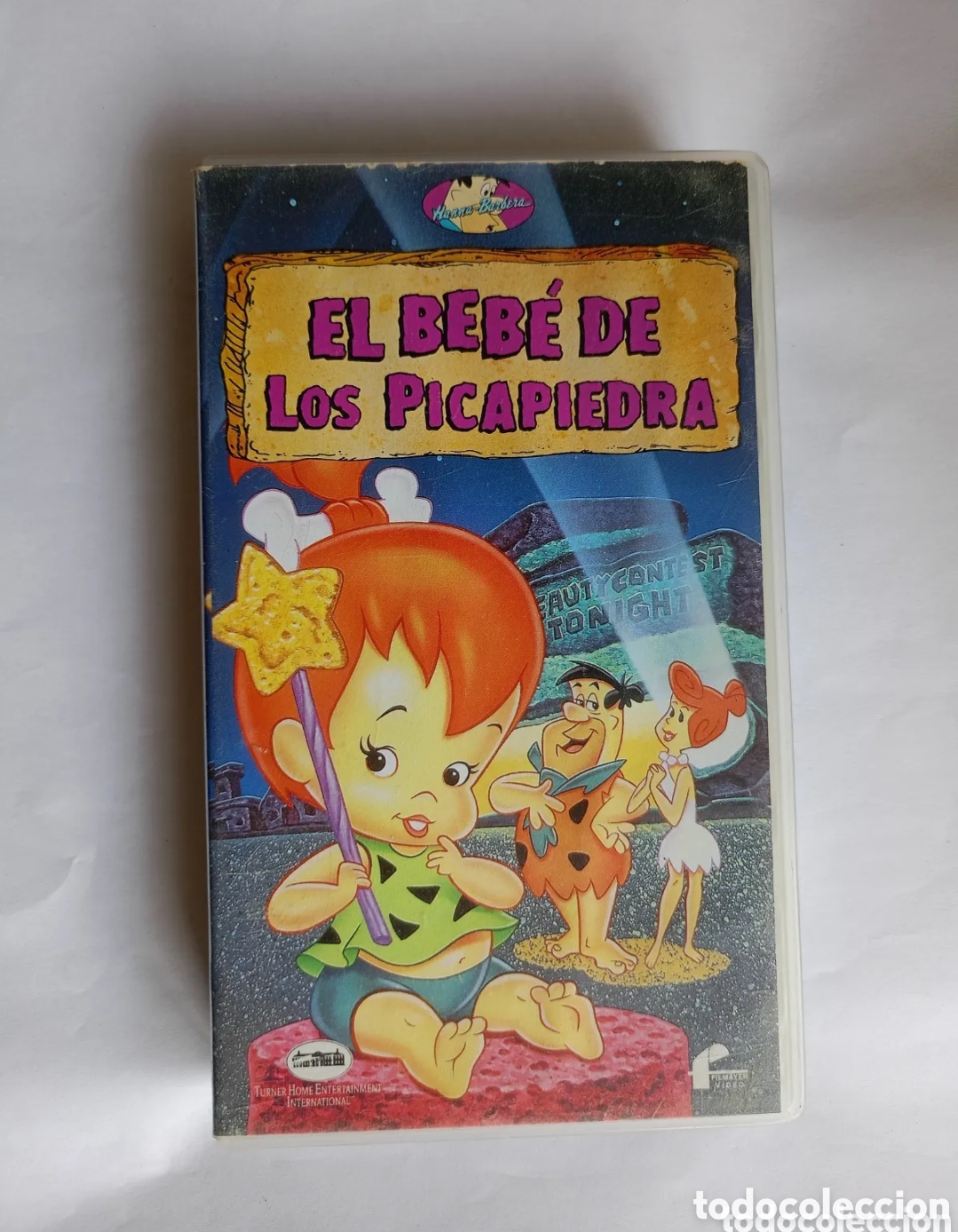 Fernsehserien: EL BEB&Eacute; DE LOS PICAPIEDRA - ANIMACI&Oacute;N - VHS - FILMAYER VIDEO - 1994