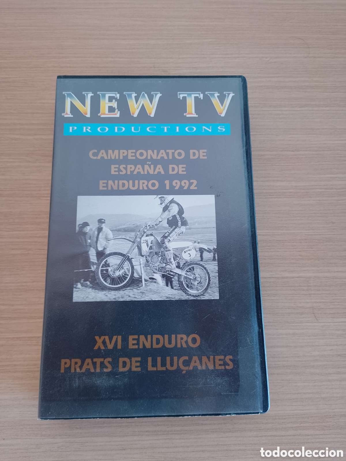 Series de TV: Cinta VHS campeonato de Espa&ntilde;a enduro 1992