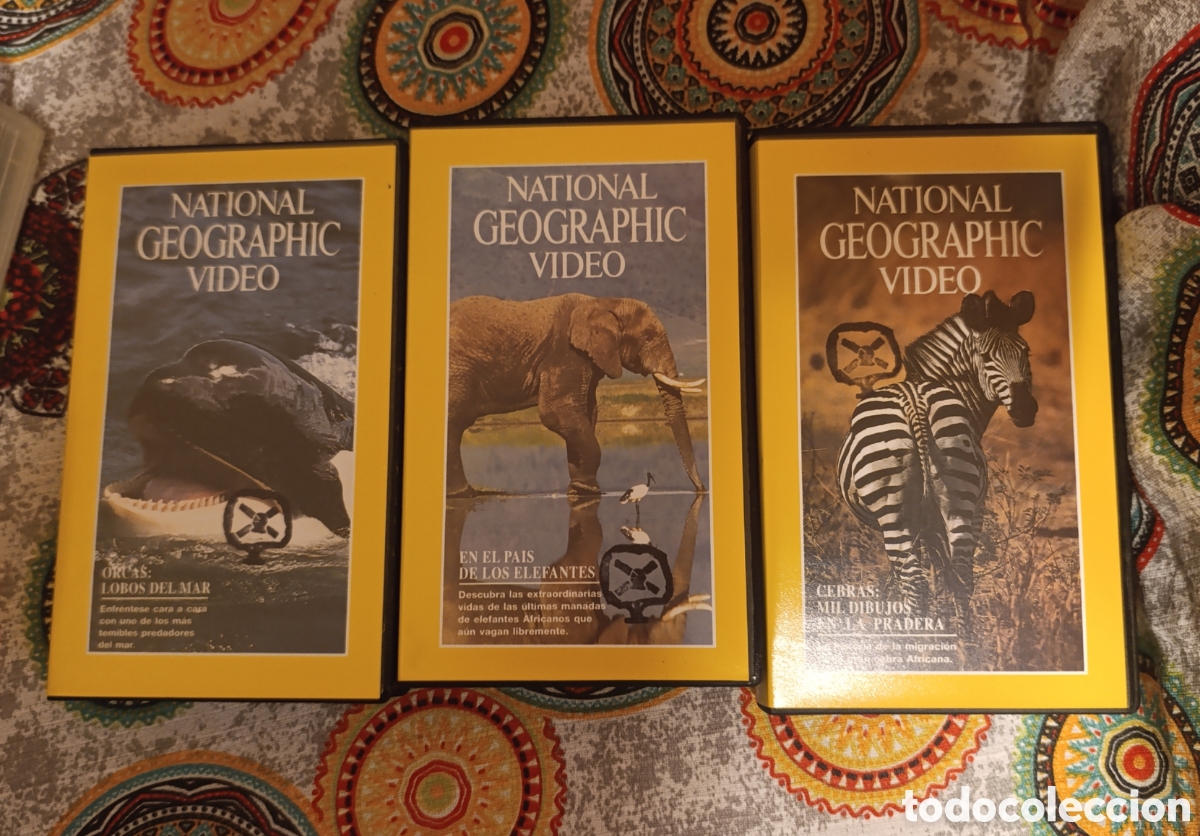 Series de TV: Colecci&oacute;n VHS National Geographic