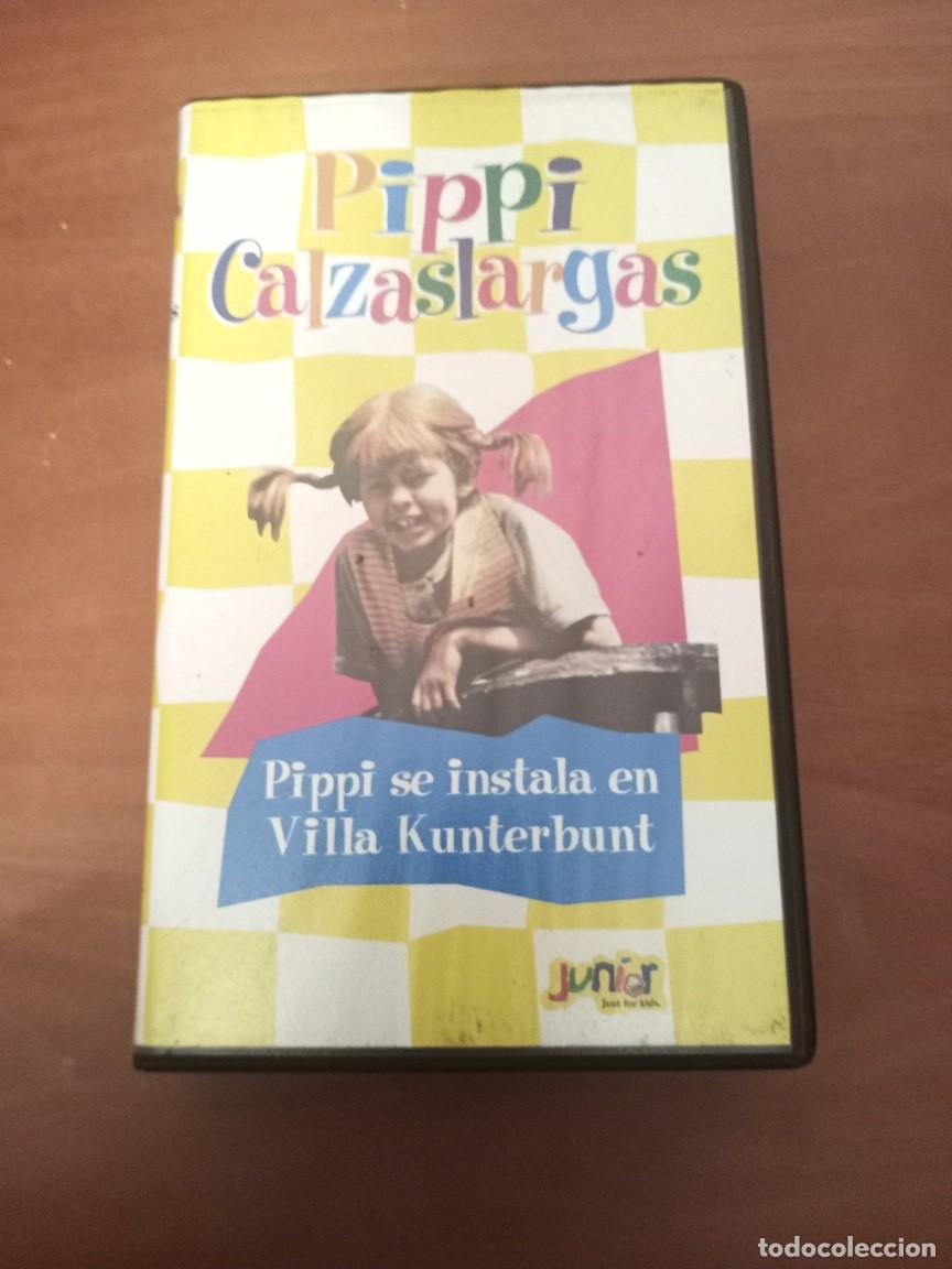 Series de TV: VHS - Pippi Calzaslargas - 1 capitulo - mirar detalles en foto
