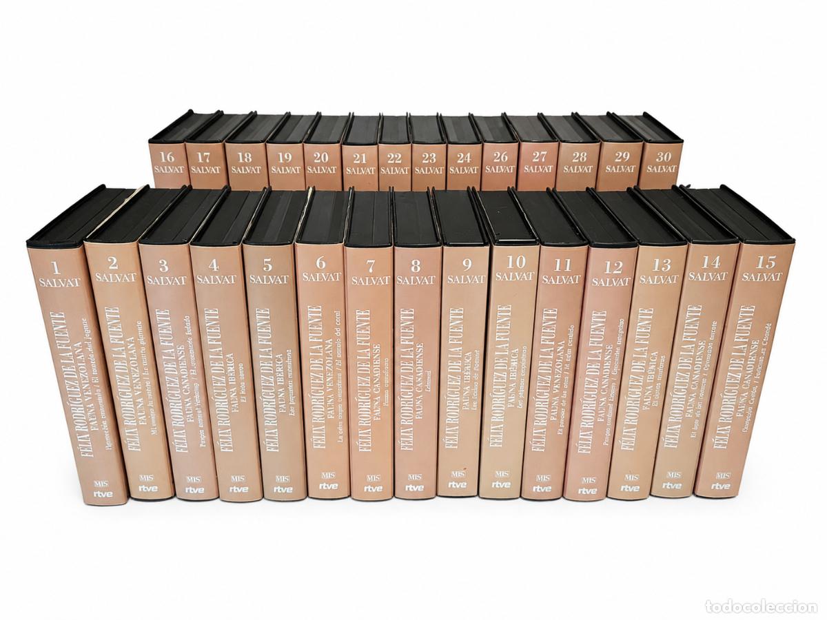 Series de TV: Colecci&oacute;n completa 30 VHS F&eacute;lix Rodr&iacute;guez de la Fuente &ndash; Fauna Ib&eacute;rica &ndash; Salvat RTVE