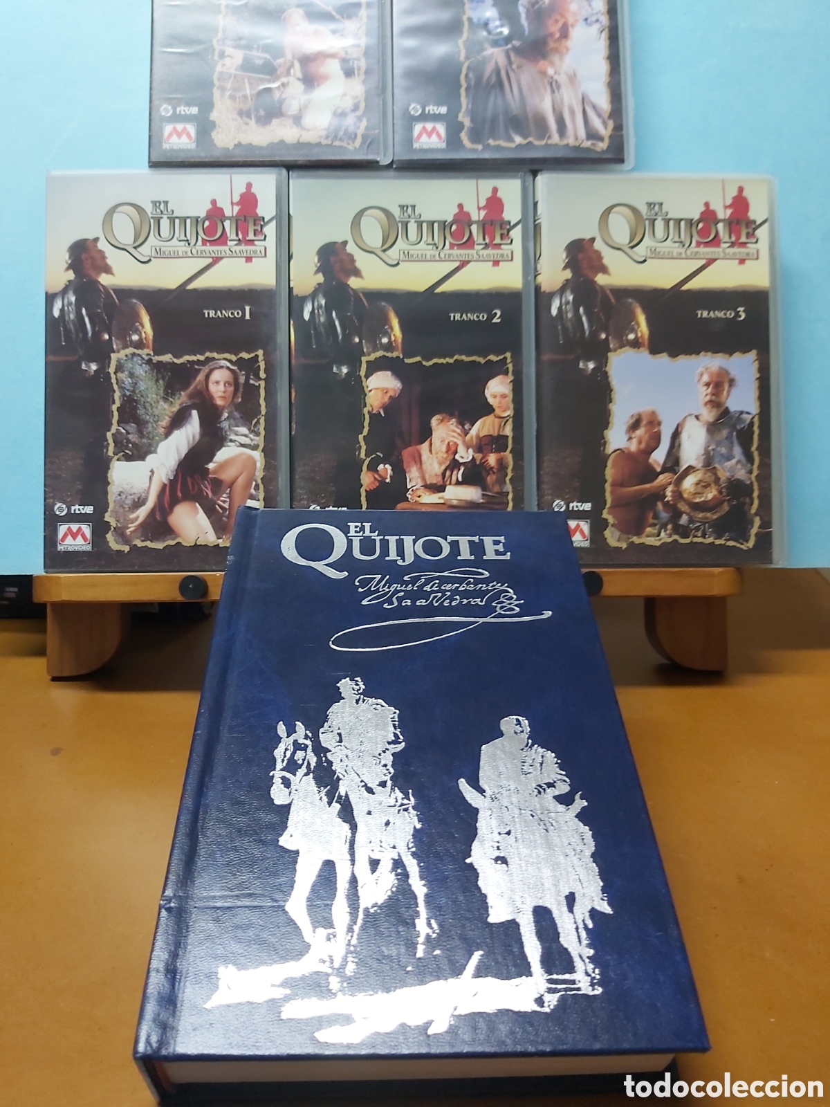 Series de TV: VHS * EL QUIJOTE. DE CERVANTES SAAVEDRA, MIGUEL * Manuel Gutierrez Arag&oacute;n * METROVIDEO. PEARSON *