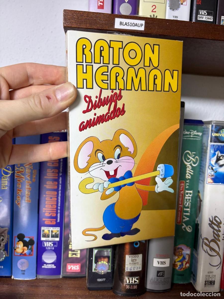 Series de TV: BLAS10AUP PEL&Iacute;CULA VHS RAT&Oacute;N HERMAN DIBUJOS ANIMADOS